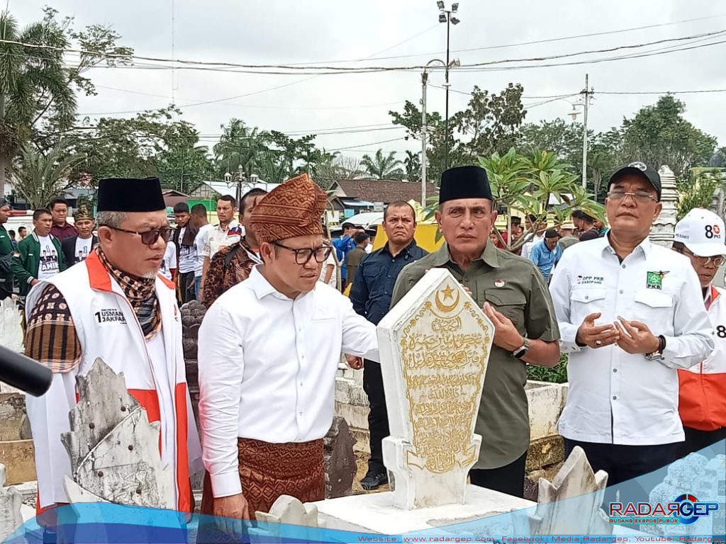 Polres Langkat Laksanakan Pengamanan Kunjungan Cawapres Muhaimin Iskandar